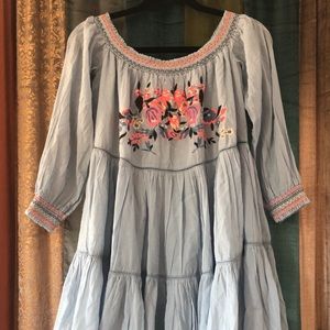 Free people light blue dress- small